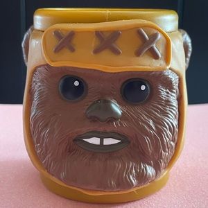 Ewok Mug Star Wars 1997 Vintage Retro Cup Nostalgic Character Face Applause